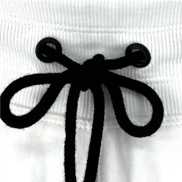 DKNY Sport Women's Ribbed Cuff Ombre Logo Cropped Jogger - S - Picture 4 of 7